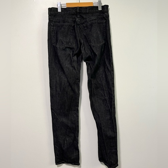 Old Navy Men’s Black Denim Regular Fit Jeans Size 32x34 - Picture 4 of 12